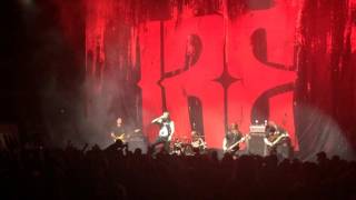 Thy Art Is Murder  COFFIN DRAGGER FT Winston McCall Live in Brisbane 021015 [upl. by Wohlert]