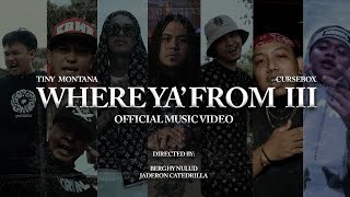 Where Ya From 3 Official Music Video  Lanzeta Juan Thugs Range Sinio Kris Delano Hev Abi [upl. by Enoed]