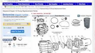 How to Use ePoolShopcom Pool Parts Diagrams [upl. by Addie727]