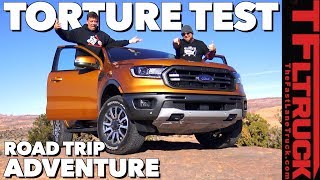 1100 Miles On and OffRoad  Can The New 2019 Ford Ranger Do it All [upl. by Lrem638]