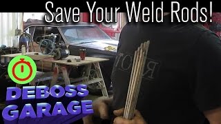 How To Redry Welding Rods [upl. by Nnanerak]