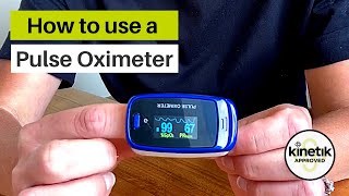 How To Use A Pulse Oximeter [upl. by Warfore]