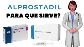 ALPROSTADIL que es y para que sirve alprostadil como usar alprostadil crema injection [upl. by Ethelin674]