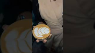 Beginner stackTulip 🌷😱  Latteart stacktulip coffeeart coffee barista shorts trending foryou [upl. by Liban]