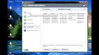 Eset Nod32 AntivirusActualizacion Automática [upl. by Aivuy219]