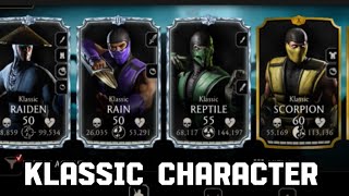 Mortal kombat mobile klassic characters [upl. by Assej]