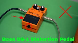 ✅ How To Use Boss DS1 Distortion Pedal Review [upl. by Beatriz]