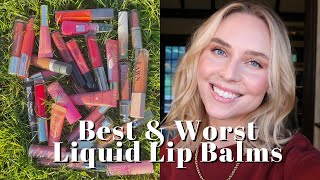 DEEP DIVE Best amp Worst Liquid Lip Balms [upl. by Juliann]