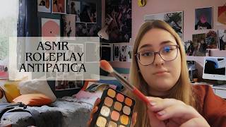 Asmr Roleplay Tu hermana antipática te maquilla 😒💤 [upl. by Crow300]