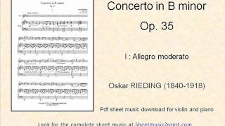 Rieding  Concerto Op 35 13 [upl. by Hcahsem780]