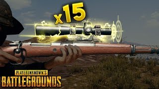 x15 SCOPE with Kar98k  Best PUBG Moments and Funny Highlights  Ep120 [upl. by Nordin]