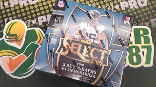 2022 Select Football Hobby Box Opening 3 Hits per Box [upl. by Sirkin]