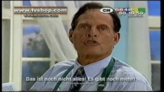 Roncos Showtime Knives Infomercial wGerman Subtitles Part 2 of 2 [upl. by Anasus]