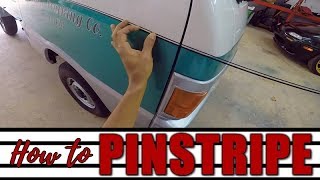 How To Easily Put Pinstripe On a Car [upl. by Siraval]