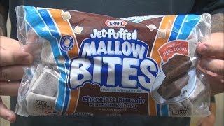 WE Shorts  JetPuffed Mallow Bites Chocolate Brownie Marshmallows [upl. by Zertnom]