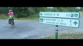 Mes vacances sur les routes de la Loire à vélo [upl. by Drwde]