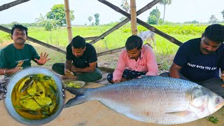 আজ আমরা ইলিশ দিয়ে কিভাবে রান্না করে খেলাম দেখুন  Bengali style ilish fish recipe  village food [upl. by Eppesiug]