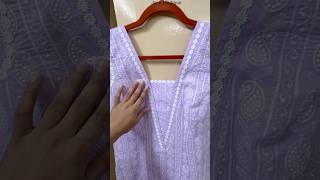 Patch wala v neck kaise Banaya  v neck design  design neck v  lace neck design [upl. by Namharludba]