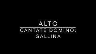 Cantate Domino Alto [upl. by Naziaf8]