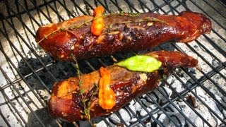 Candied Pork Tenderloins On The BBQ [upl. by Lali]