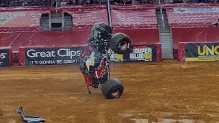 Monster Jam Arlington 2024 Bakugan Dragonoid WINNING Freestyle [upl. by Abraham]