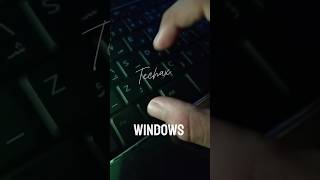 Windows 10 laptop shutdown shortcut key 🤔 shortfeed viralvideo computer [upl. by Oyek583]