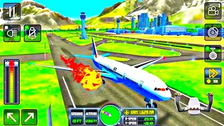 Aeroplane Simulator Gameplay  Plane Simulator Gameplay  Flight Simulator Gameplay 2024 gaming [upl. by Marou]