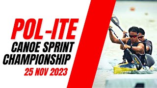 2023 POL ITE Canoe Sprint Championship Women K1 500m Straight Final [upl. by Kaenel]