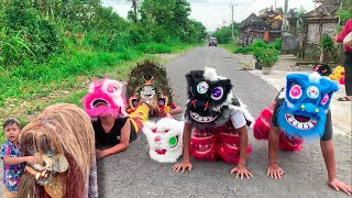 Semua Barongsai Kecil Di Makan Oleh Barong Macan [upl. by Aicina]