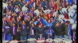 Servizi TV anni 80 sulla Fiorentina e i suoi tifosi [upl. by Sachsse809]