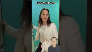 ADOPSI ANAK LUCU⁉️ family baby love топ filaretiki social marshmallow funny [upl. by Hayyikaz]