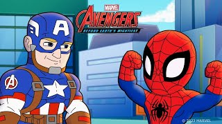 Los Vengadores de Marvel RhymeTime ¡Capi y Spiderman al rescate [upl. by Geldens]