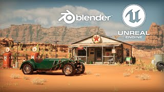 Unreal Engine 5 Blender 32  Workflow and Video Animation  My Journey [upl. by Sabas190]