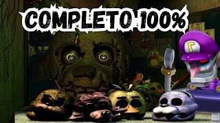 completando al 100 el FIve Nights At Freddys 3 FInal bueno [upl. by Ludlew597]