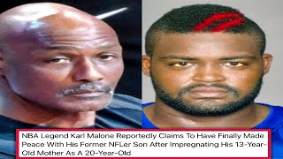 Karl Malone Reportedly Has Made Peace With His Secret Son But WHY [upl. by Erehc854]