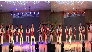 Lentem Moyong amp Party from JN College Pasighat Danced at Solung Gidi Celebration Pasighat 2024 [upl. by Karisa581]