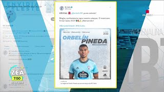 Anuncian a Orbelín Pineda como nuevo jugador del Celta de Vigo  Adrenalina [upl. by Rutan]