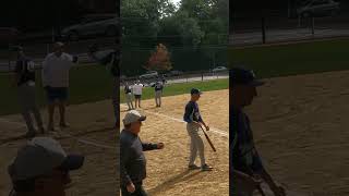 68YearOld Hits a Triple While His Pants Wont Stay Up 9242024 usa usasports softball mlb [upl. by Bonine]