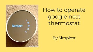 Google Home Nest Thermostat [upl. by Ahsino]