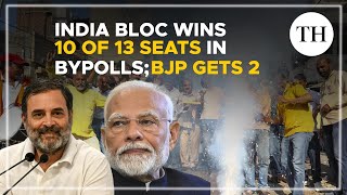 INDIA bloc wins 10 of 13 seats in Assembly bypolls BJP gets 2 [upl. by Higgs393]