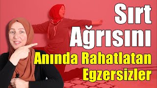 SIRT AĞRISI EGZERSİZLERİ  Sırt Ağrısı Tedavisi  Fizyoterapist Aynur BAŞ [upl. by Kirad]