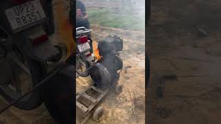 8 Hp engine cold start  Kirloskar Engine  Techbala  Techwala [upl. by Idnyl]