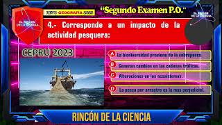 📢2º EXAMEN CEPRU PRIMERA OPORTUNIDAD 2023  GEOGRAFÍA👨‍🏫 111123 [upl. by Eeclehc400]