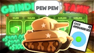 The GRIND To 100 MILLION CASH As A TANK… Roblox Jailbreak [upl. by Delwyn63]