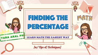 How to find percentage [upl. by Caprice]