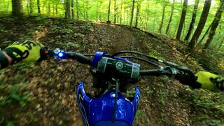 2022 Yamaha YZ250F First ride [upl. by Nellad190]