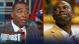 Cris Carter reacts to TOs Hall of Fame speech  NFL  FIRST THINGS FIRST [upl. by Ahsirkal526]