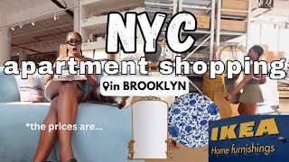 NYC apartment shopping shop with me Visiting home decor outlets in Brooklyn PLAY YAY OR NAH [upl. by Ennove763]