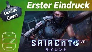 Oculus Quest  Sairento Untethered VR deutsch Erster Eindruck Multiplayer Review Virtual Reality [upl. by Sheffy]