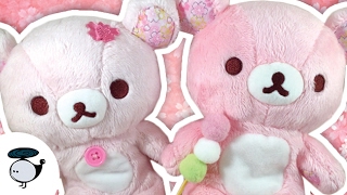 Pink Rilakkuma Spring Rilakkuma Plush Haul [upl. by Emie]